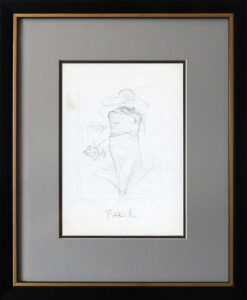 Zdzisław Beksiński - szkic do obrazu AS